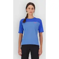 Mons Royale - Women's Diversion Merino Bike Jersey S/S - Radtrikot Gr L blau