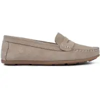 Omnio Jessa Slipper für Damen, Farbe: Lachsrosa, Material: Wildleder