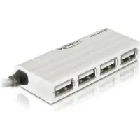 DeLOCK Externer USB 2.0-Hub 4-Port – USB Typ-A Erweiterung kompakt