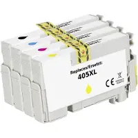 Renkforce Druckerpatrone ersetzt Epson 405XL, T05H6, T05H1, T05H2, T05H3, T05H4 Kompatibel Kombi-Pack Schwarz, Cyan, Ma