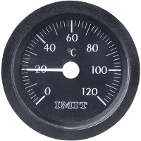 EMZ IMIT 100847 Kapillar-Einbau-Thermometer groß