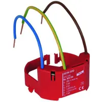 Dehn STC 230, Terminal, 230 V, 50 - 60 Hz, 5000 A, Rot, Thermoplast