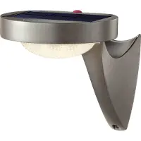 Sygonix SY-4673532 Solar-Außenwandleuchte mit Bewegungsmelder LED LED fest eingebaut 10 W Grau (matt)
