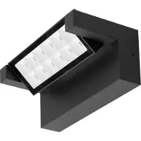 EVN Wav LED-Außenwandleuchte mit drehbaren LEDs