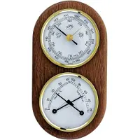 TFA - Analoge Wetterstation aus Eiche 20.1051 - natur
