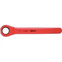 Ks Tools Ratschenringschlüssel mit Schutzisolierung, ZOLL - 117.2285