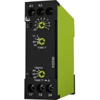 TELE HAASE STERN-DREIECK-RELAIS (V2ZS20 12-240V AC/DC)