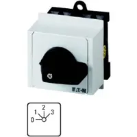 Eaton T0-2-8241/IVS, Niveauschalter, 1P, Kabelgebunden, Schwarz, Weiß, IP30, UL 60947-4-1; CSA - C22.2 No. 60947-4-1-14; CSA-C22.2 No. 94; IEC/EN 60947-3; CE