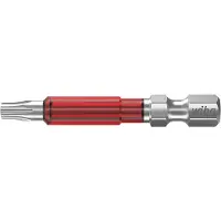 Wiha Bit Set TY-Bit 49 mm TORX (T40) 5-teilges Set 1/4 zoll E6,3 in Box - 42134