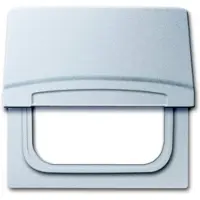 ABB Busch-Jaeger Adapterplatte mit Abdeckung IP44 Aluminium - 2CKA001710A3785