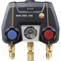 Testo 550i App-gesteuerte dig. Monteurhilfe, Bluetooth, 2-Wege Ventilblock