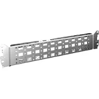 Rittal VX 8617.110, Montageplatte, Grau, Stahl, 400 mm, 4 Stück(e), 1,53 kg