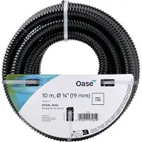 Oase 57562, 10 m, Schwarz, Nur der Schlauch, PVC, 1 bar, 1,9 cm