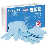 Kcl Dermatril L 741 074108081C 100 stk Engangshandske Størrelse (handsker): 8 EN 455