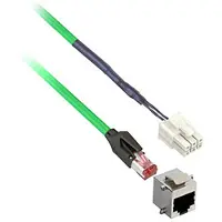 Schneider Electric Electric VW3L1T000R30 Inbetriebnahmekabel RS485, Stecker, RJ45, 3 m, intergrierte Antriebe Lexium ILx