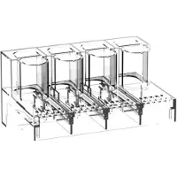 Schneider Electric Electric LA9G4701 Klemmenabdeckung - TeSys Giga Schütz LC1G115-225, 4-polig, IP20