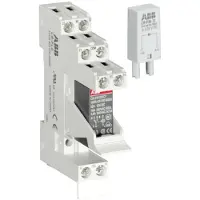 ABB CR-P230AC2SS92CV Interface-Relais komplett, Sockel, Funktionsmodul, Halter, 2 WE, 230VAC, 250V/8A 1SVR405601R3110 CRP230AC2SS92CV - 10 Stück