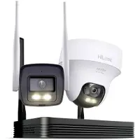 HiLook , betrieben von HIKVISION / WLAN-Set / Modell: IKS-2044BTH-PH/W / 4 Megapixel