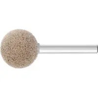 PFERD TOOLS POLINOX verpresster Vlies-Schleifstift Kugelform PNER Ø 25 Schaft-Ø 6mm Mittelweich SIC Fein für Finish - 47700284