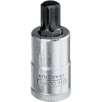 Gedore 1500 CT1-19 IS Satz Steckschlüsseleinsätze 1/2" in Check-Tool-Modul, 2308924