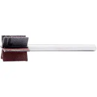 PFERD TOOLS Korund Fächerschleifer F Ø 20x20mm Schaft-Ø 6 mm Länge 60 mm Lamellen 6x2 Lamellen A120 - 44403252