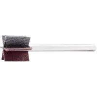PFERD TOOLS Korund Fächerschleifer F Ø 20x20mm Schaft-Ø 6 mm Länge 60 mm Lamellen 6x2 Lamellen A150 - 44403253