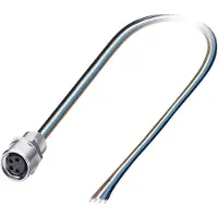 Phoenix Contact M12 5-Polig Frontmontage Stecker - 1520039