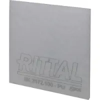 Rittal 3172.100, Faser, Grau, 221 mm, 17 mm, 221 mm, 80 g