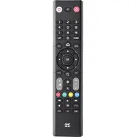 One For All TV Replacement Remotes URC1311, TV, IR Wireless, Drucktasten, Schwarz, Grau