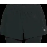 New Balance - Leichte Traillauf-Shorts aus Stretchmaterial &ndash; Damen / Frau &ndash; RC 2-in-1 Short 3" - RC 2-in-1 Short 3" Black für Damen -