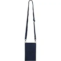 StyleBREAKER Mini Umhängetasche mit V-Klappe und Metall Detail | kleine Handytasche zum Umhängen | elegante Crossbody Bag mit Kartenfächern für Damen
