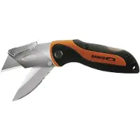 Bahco Klappbares Sportmesser Mit Zwei Klingen 160 Mm
