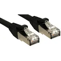 Lindy 45603, 2 m, Cat6, S/FTP (S-STP), RJ-45, RJ-45, Schwarz