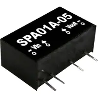 MEAN WELL MEANWELL SPA01A-05, DC DC-Wandler, 9-86:5V 200mA 1W