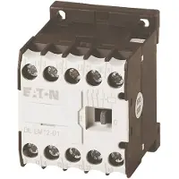 Eaton Leistungsschütz AC-3/400V 5,5kW 3p DC DILEM12-01-G(24VDC)