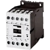 Eaton 276834 Leistungsschütz, 3-polig, 380 V 400 V 5.5 kW, 1 S, 24 V 50/60 Hz, Wechselstrombetätigung, Schraubklemmen DILM12-10(24V50/60HZ)