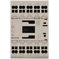 Eaton 199233 Leistungsschütz, 3-polig, 380 V 400 V 4 kW, 1 S, 24 V DC, Gleichstrombetätigung, Push-in-Klemmen DILM9-10(24VDC)-PI