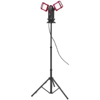 Toolcraft LED-Baustrahler Stativlänge (max.): 1500 mm 40 W Naturweiß TO-7843728