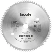 Kwb 587511 Kreissägeblatt 205 x 18 mm 1 St. (587511)