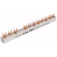 Eaton EP-501070 EVGK Gabelverschienung, 3-phasig, L1 - L2 - L3 - X + L1 - L2 - L3, kürzbare Version inklusive Endkappen, 4+8 Teilungseinheiten, 10 - 20 Stück