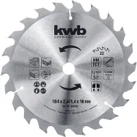Kwb 586159 Kreissägeblatt 184 x 16 mm 1 St