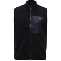 Peak Performance - Naturerush Pile Vest - Fleeceweste Gr S schwarz
