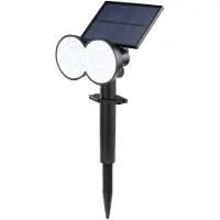 Sygonix SY-5770784 Solar-Spot SMD LED 0.9 W Schwarz