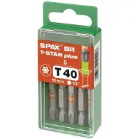 Spax BIT T-STAR PLUS T40 50mm S 5 ST