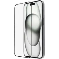 Hama Displayschutzglas "Displayschutzglas für iPhone 15 (Panzerglas, D3O, Montagehilfe)", transparent, Displayfolien, Displayschutzglas