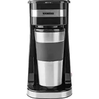 Nedis Butler Einzelportions-Kaffeemaschine 0.4L - 750W - Reisebecher - kompakt &