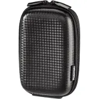 Hama Kameratasche "Kameratasche, 60 H, Tasche für Kamera Hardcase Carbon Style", schwarz, B/H/T: 9cm x 4,5cm x 18cm, Taschen, Kameratasche