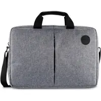 Hama Laptoptasche "Tasche "Genua" für Laptops bis 40 cm (15,6")", grau, B/H/T: 42,5cm x 31cm x 5cm, Taschen, Laptoptasche