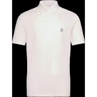Armani Exchange für Herren. XM000367AF13022U0009 Weißes Kurzarm-Poloshirt (XS), Lässig, Baumwolle