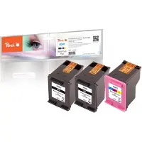 Peach PI300-563, Standardertrag, Schwarz, Cyan, Magenta, Gelb, 5,7 ml, 6,7 ml, 3 Stück(e), 225 Seiten